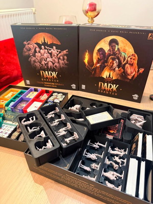 Dark Quarter 3D printed insert for board game
