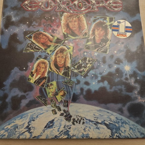 Europe The Final Countdown vinyl LP used, original Greek press