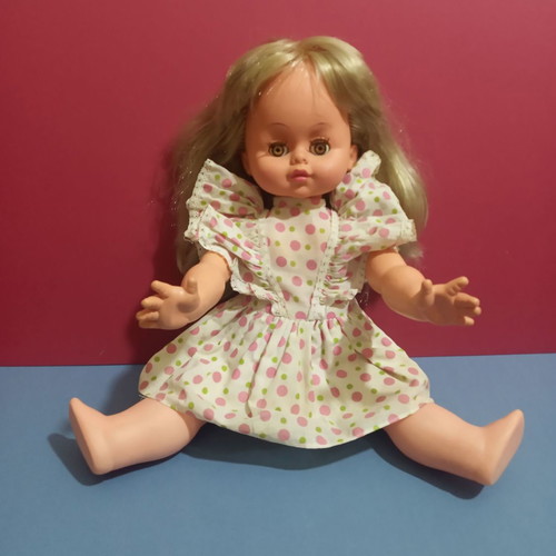 El Greco doll 40cm used with working eye mechanism