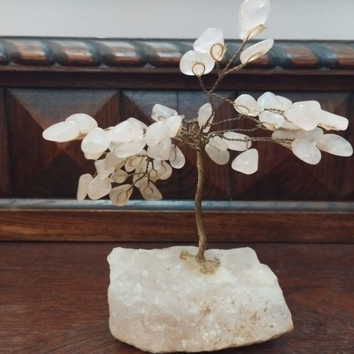 Decorative Tree of Life with Semi-Precious Stones used