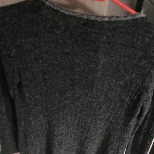 Wool cardigan used one size in anthracite