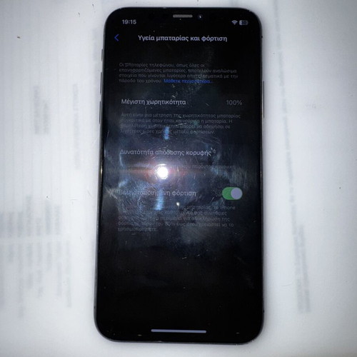 iPhone X 64GB used, no Face ID, black, dual SIM