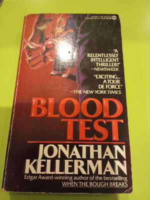 Blood Test by Jonathan Kellerman used, English
