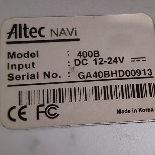 Navigator Altec σαν καινούργιο με θήκη και καλώδιο σύνδεσης
