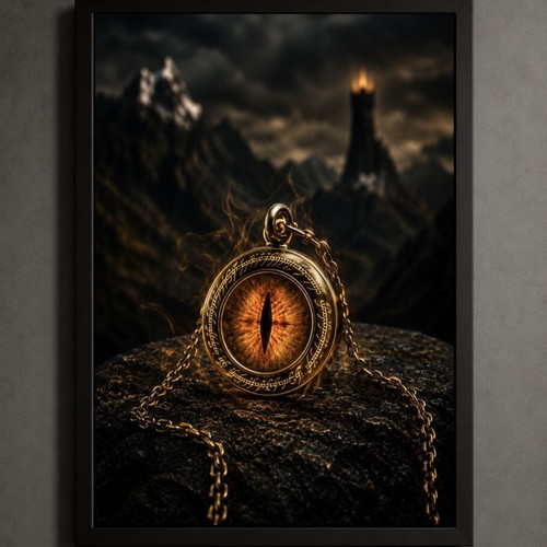 The Lord Of The Rings framed poster 30x40cm