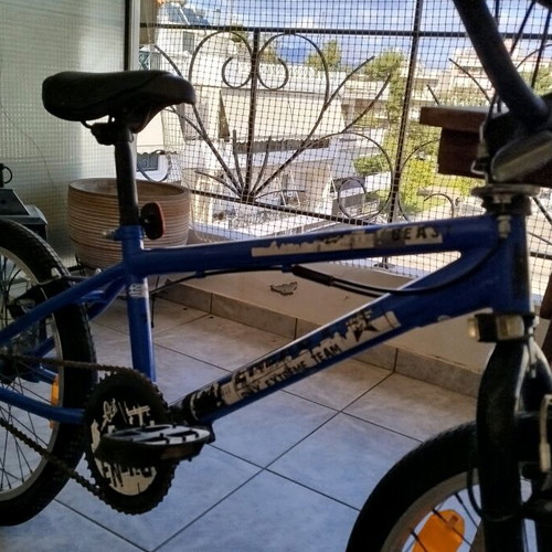 BMX Energy Beast 20" kids bike used, blue