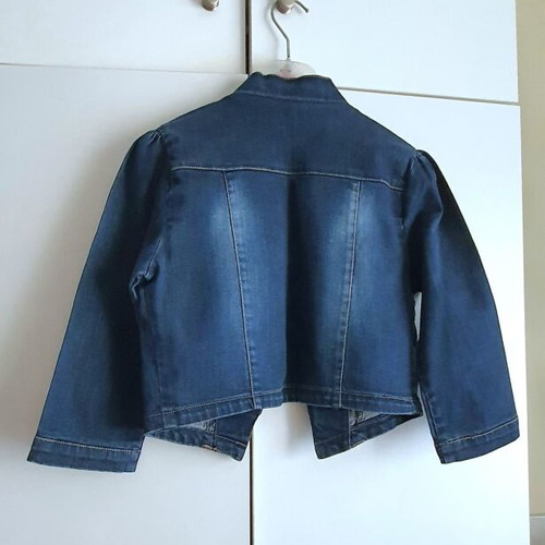 Denim jacket new, blue, size S with 16 metal buttons