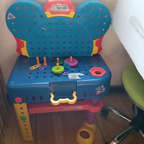Large workbench used, height 87 cm