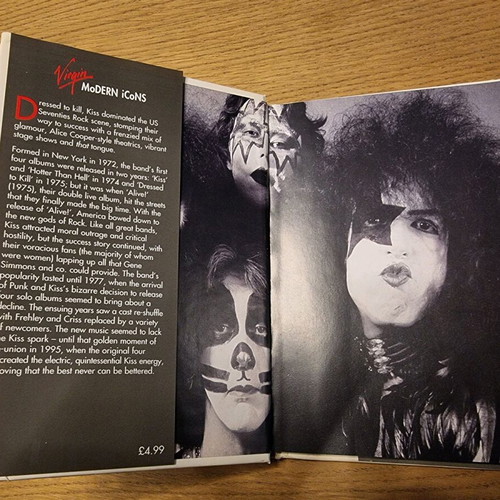 KISS Modern Icons book used, hard cover, 94 pages