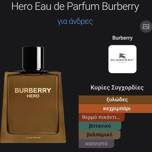 Burberry Hero Eau de Parfum 2ml like new decant authentic fragrance