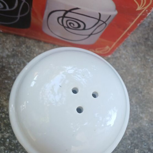 Ceramic salt and pepper set new