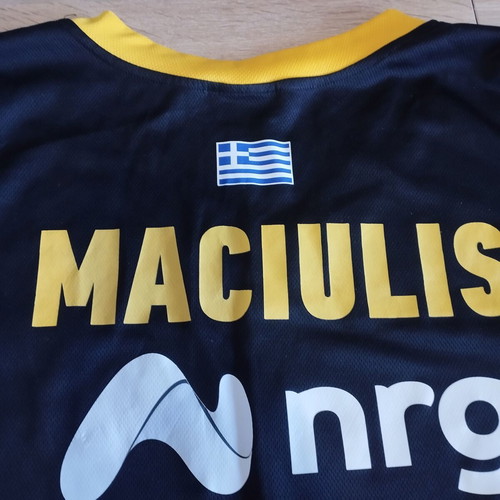 AEK Basketball Jersey Matsioulis 8 Fila like new, authentic 2XL