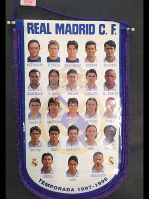 Λάβαρο Ρεάλ Μαδρίτης μεγάλο παλιό σαν καινούργιο