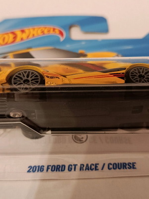 Hotwheels 2016 Ford GT Race / Course καινούργιο