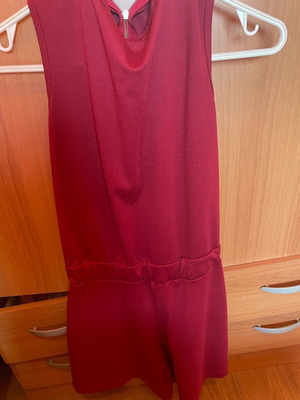 Red one-piece shorts like new, size S