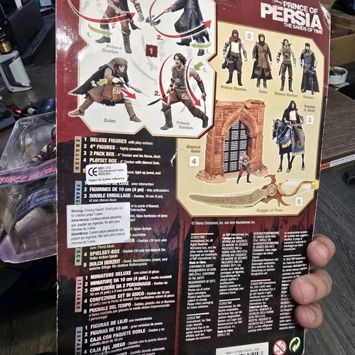 McFarlane Prince of Persia The Sands of Time bundle of 3 action figures new