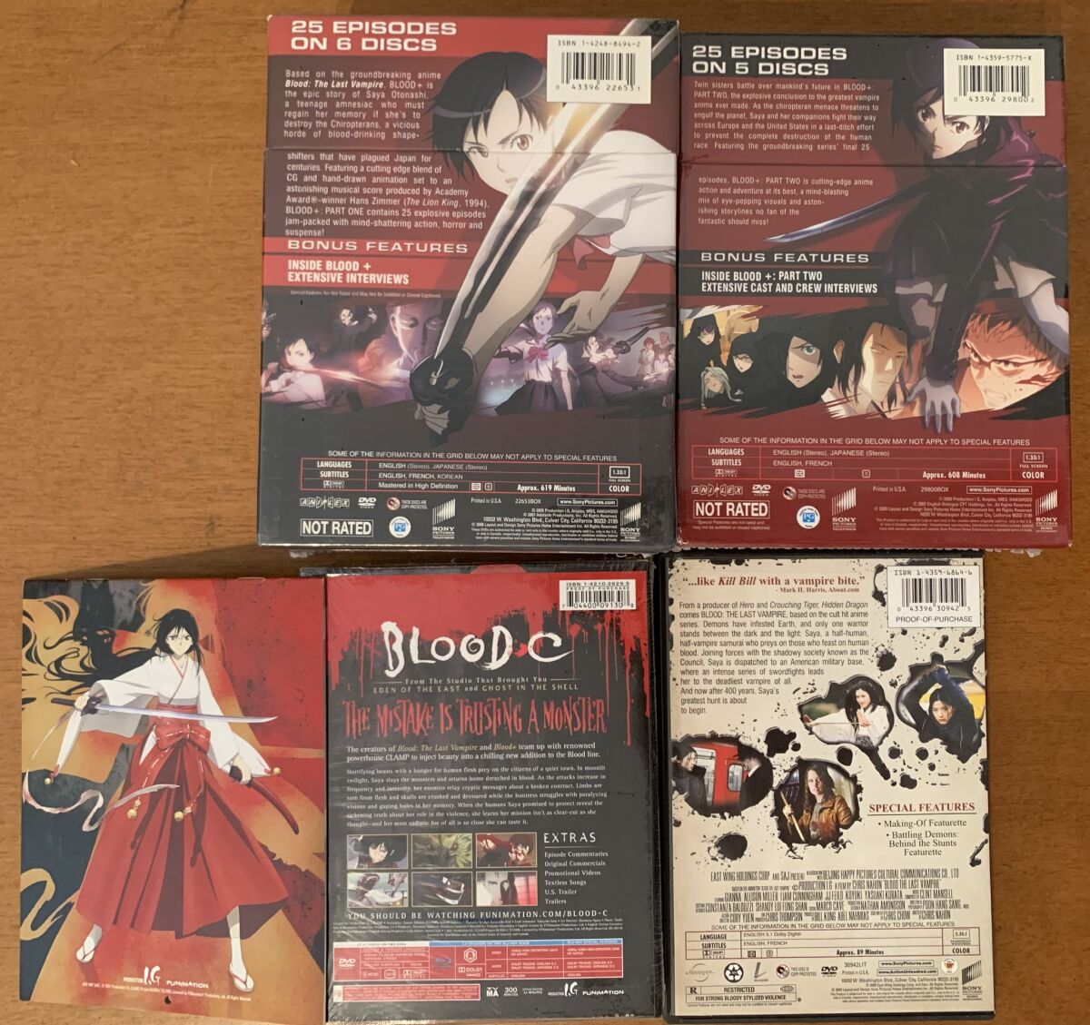 Blood+ DVD collector's set with… - € 429,90 - Vendora.cy
