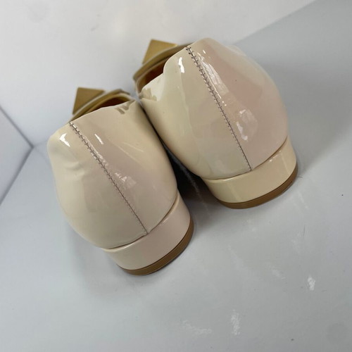 Valentino Garavani One Stud leather ballerinas size 41.5 like new, beige