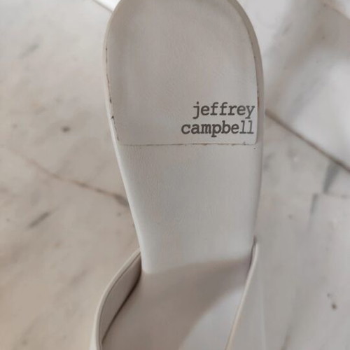 Jeffrey Campbell sandals size 40 new, white