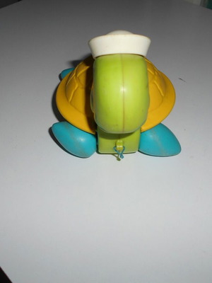 Turtle pull toy used from 1977 by Fisher-Price Toys 16x12cm
