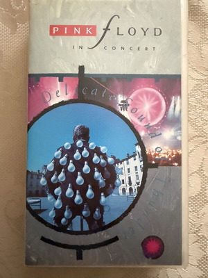 Pink Floyd Delicate Sound of Thunder Live VHS like new