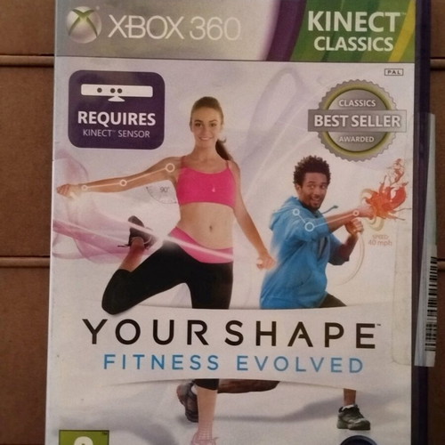 Your Shape Fitness Evolved Microsoft Xbox 360 used