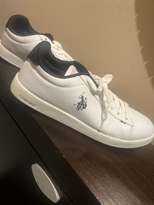 Παπούτσια Polo Club casual, λευκά, μέγεθος 45
