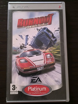 Burnout Legends PSP Platinum μεταχειρισμένο αγωνιστικό συλλεκτικό παιχνίδι