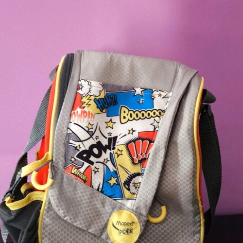Maped Comics Lunch Bag used, multicolored