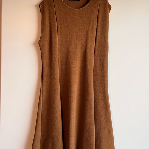 Zara dress size L brown like new