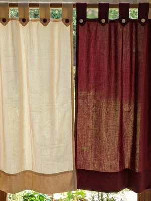 Curtains like new, set of 2 pieces, beautiful color and design