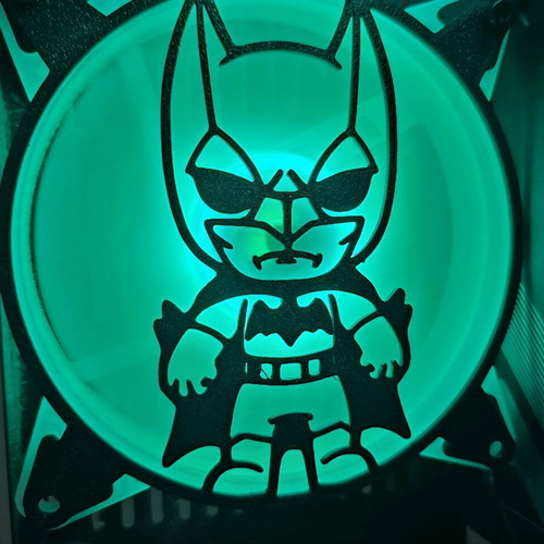Superheroes fan cover 120 mm like new, 1 piece