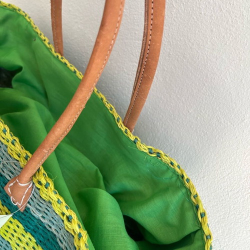 Straw beach bag Bag-All new, colorful, hand-held