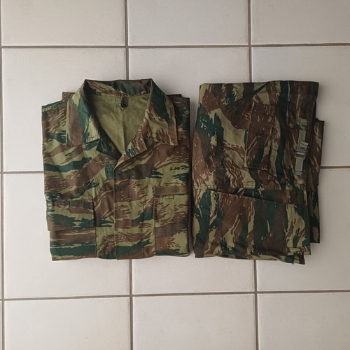 Military camouflage uniform XXL ripstop fabric, new
