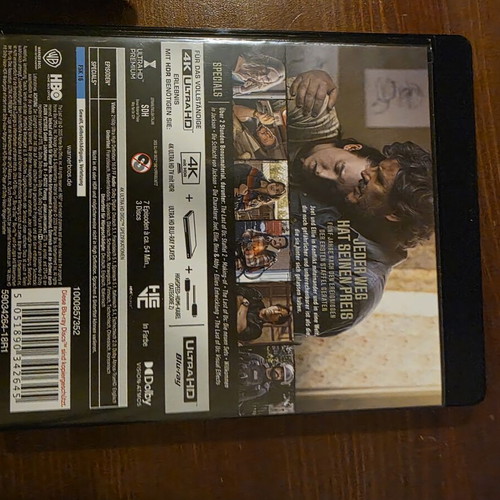 The Last of Us 4K Bluray complete two seasons like new