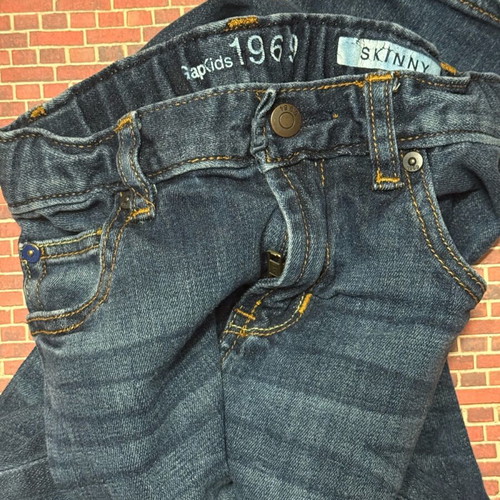 Gap Kids Skinny Jeans No7 like new, unisex, blue