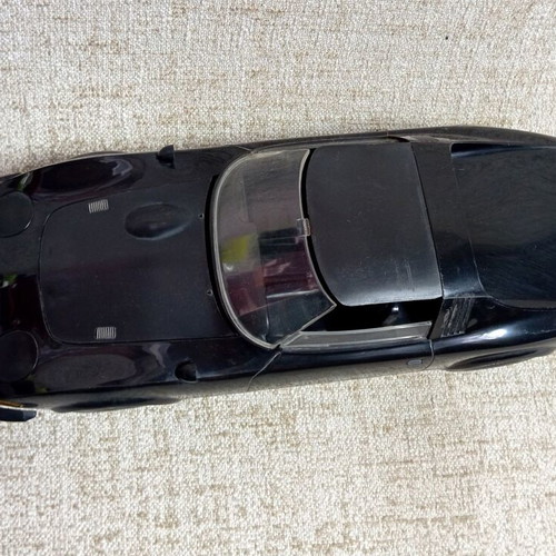 Knight Rider KITT Opel GT KIBI vintage 80s toy car new without box black plastic rare