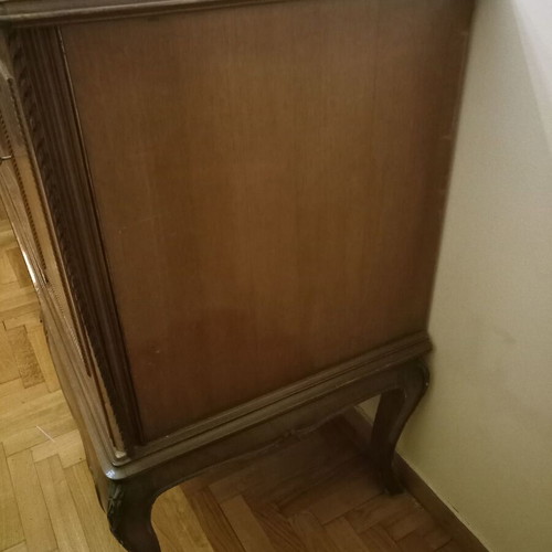 Marquetry buffet from the 1950s used, good condition
