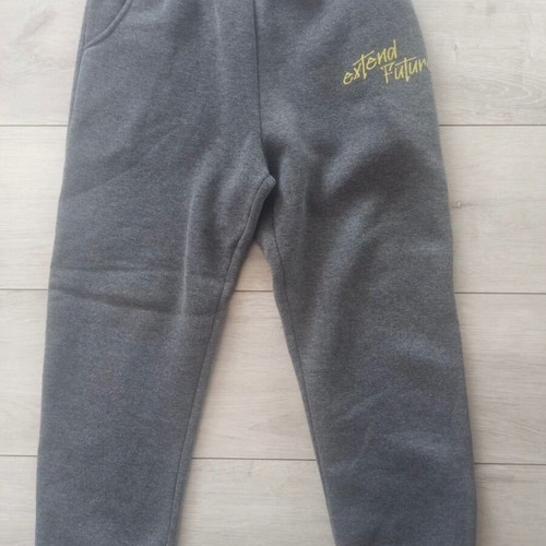 Reflex kids' fleece pants used, grey, size 10