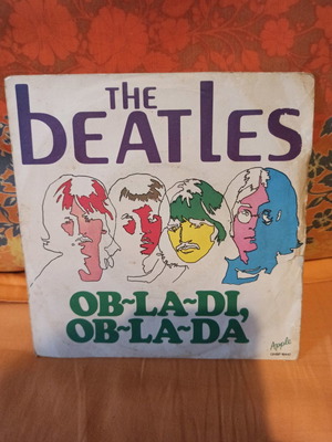 Δίσκος βινυλίου The Beatles OB-LA-DI, OB-LA-DA μεταχειρισμένος, pop