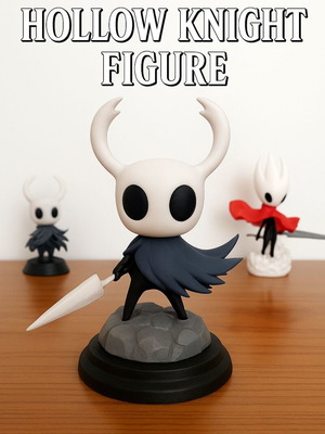 Hollow Knight figure 3D printed, new, 10cm or 20cm