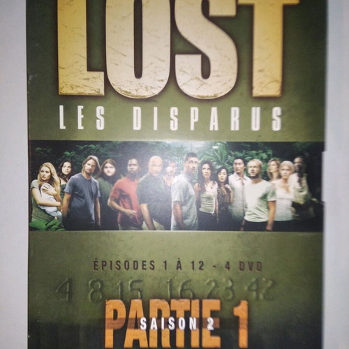 Lost Season 2 Part 1 DVD used with subtitles and 4 discs