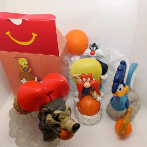 Set of 4 McDonald’s Space Jam: A New Legacy 2021 figures like new