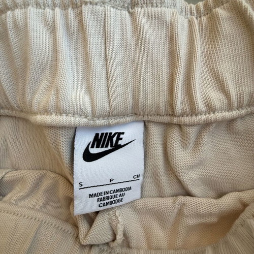 Nike women's athletic shorts like new, beige, size S
