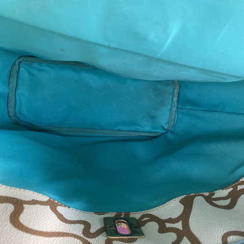 Tous tote bag like new, beige and blue shoulder bag