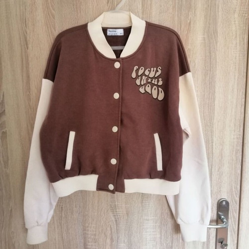 Bershka sweatshirt size L cotton like new