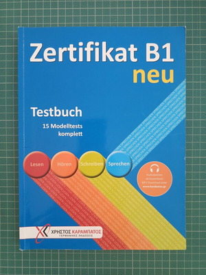 Zertifikat B1 Neu Testbuch German language learning book