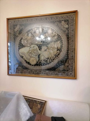 Burma Aian Decorative Panel Like New