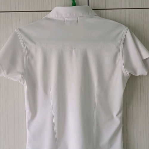 Colloseum women's blouse like new, white with buttons