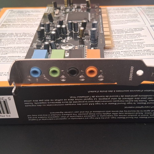 Creative Sound Blaster 5.1 VX PCI sound card like new
